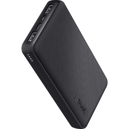 Buy Trust Primo Powerbank 15000mAh Black - Reliable, High-Capacity Portable Charger for All Devices!